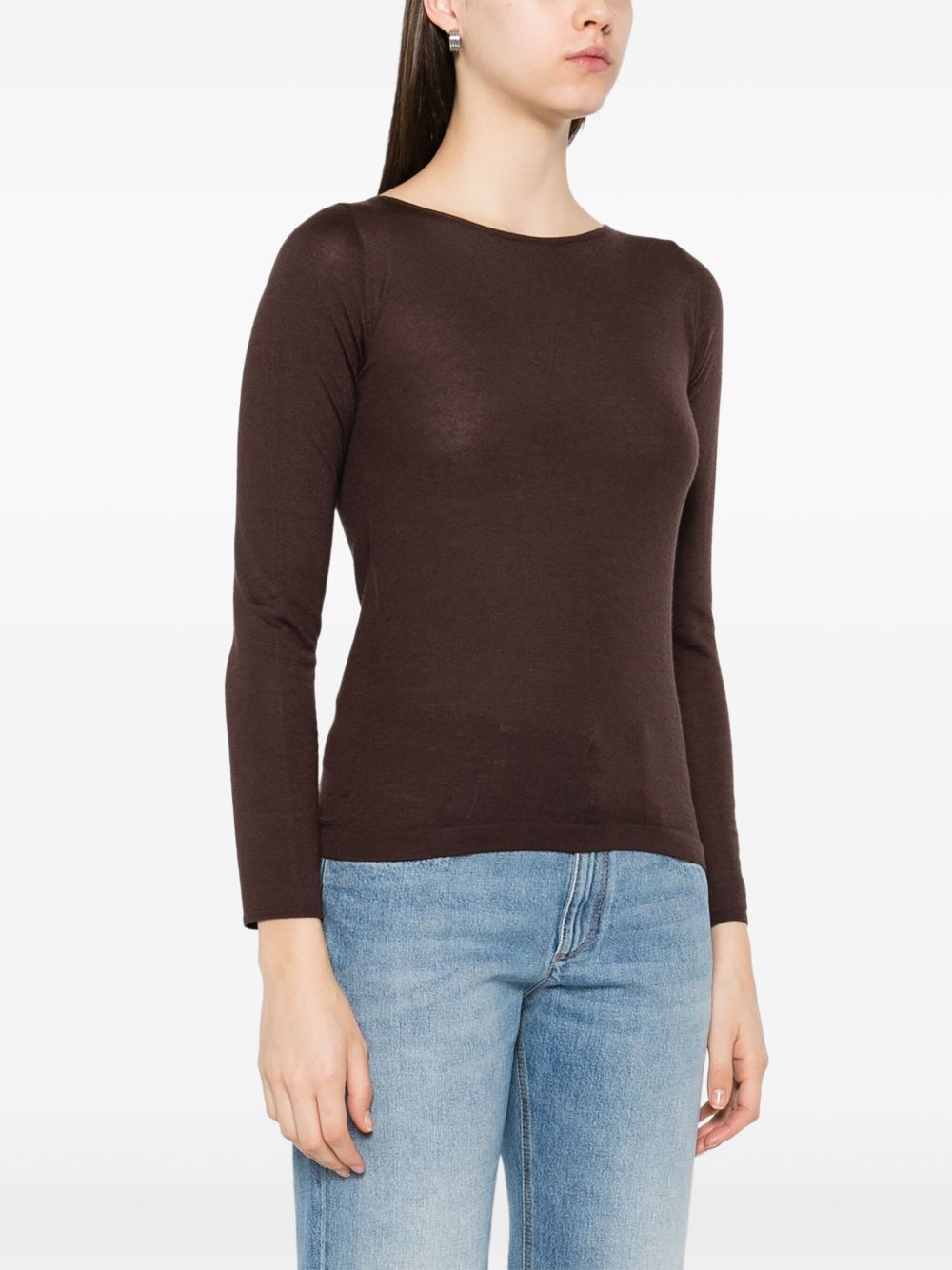 Brunello Cucinelli Brunello Cucinelli Fine-knit T-shirt