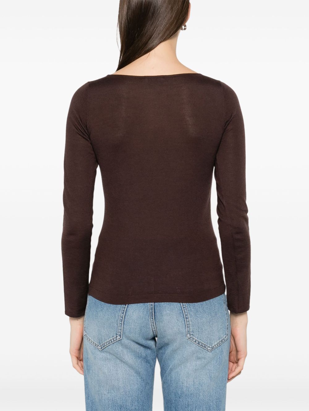 Brunello Cucinelli Brunello Cucinelli Fine-knit T-shirt