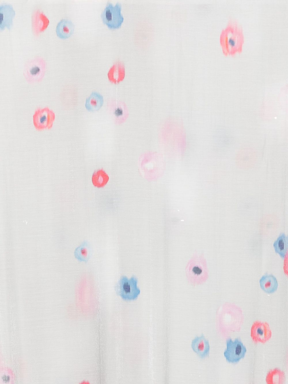 Emporio Armani Emporio Armani floral print fringed scarf