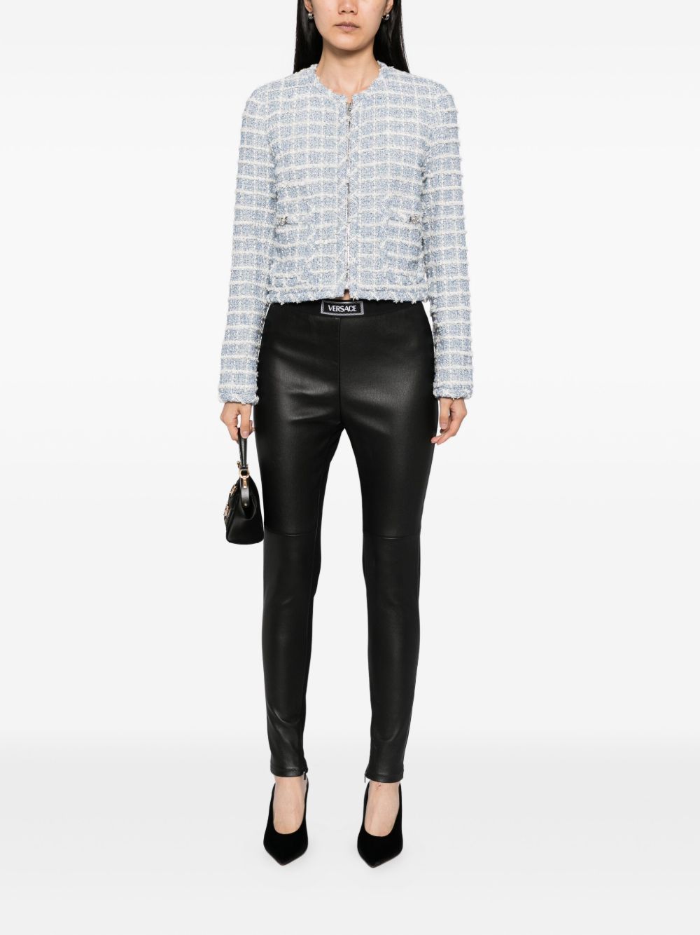 Versace Versace Tweed blazer