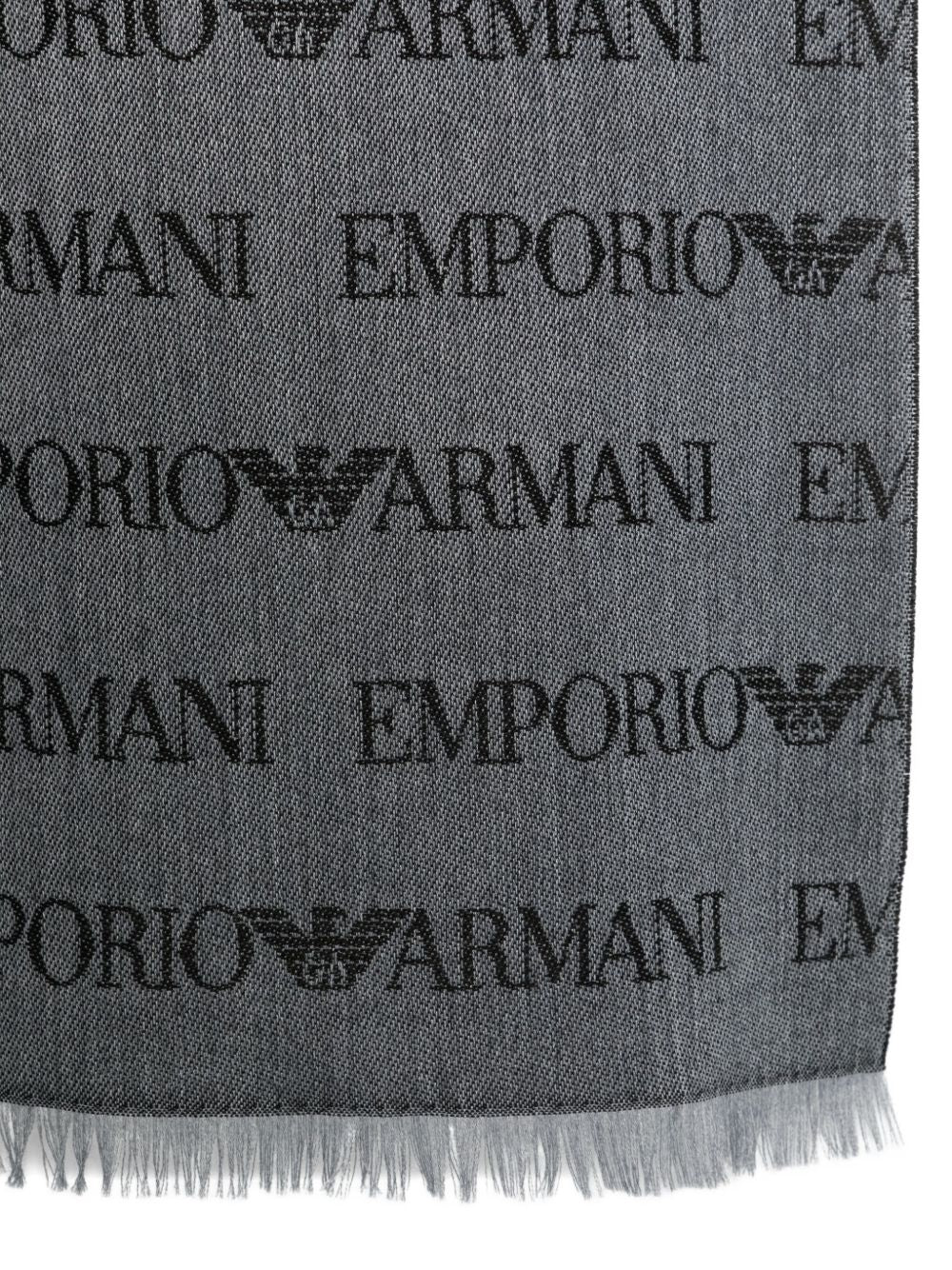 Emporio Armani Emporio Armani Wool blend scarf