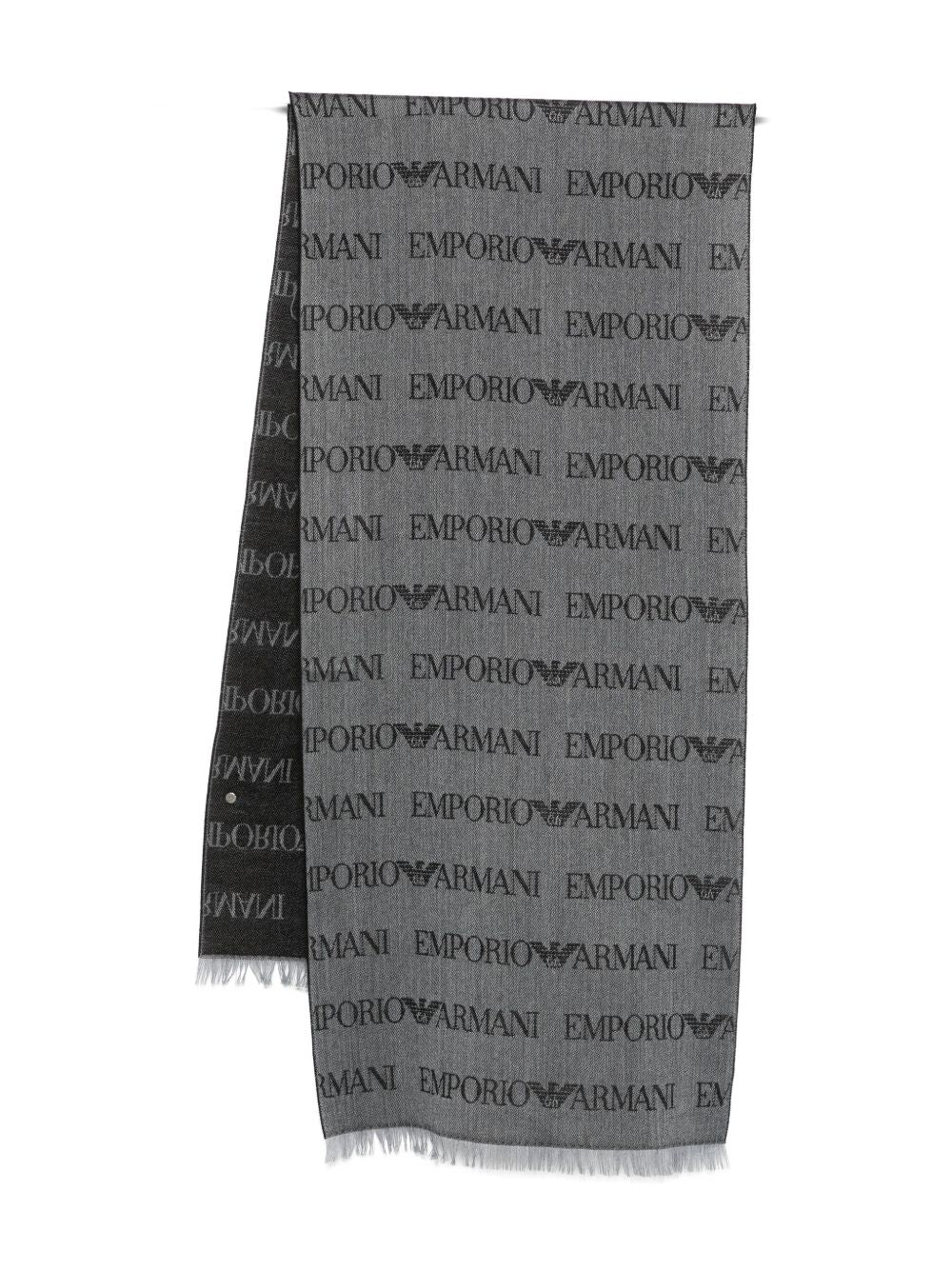 Emporio Armani Emporio Armani Wool blend scarf