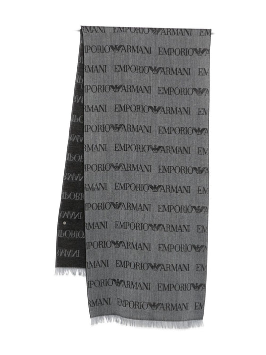 Emporio Armani Emporio Armani Wool blend scarf