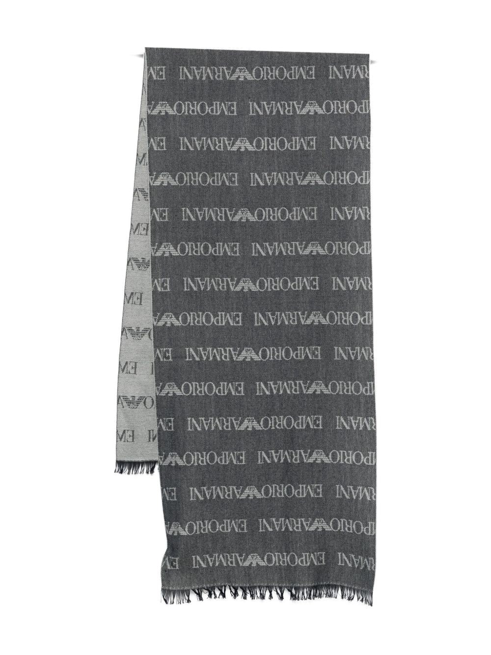 Emporio Armani Emporio Armani Wool blend scarf