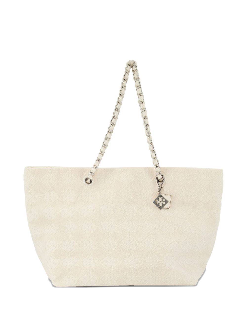 Tory Burch Tory Burch Ella Terry cotton tote bag