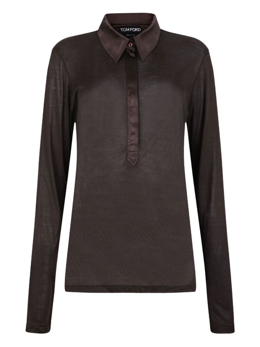 Tom Ford Tom Ford T-shirts and Polos Brown