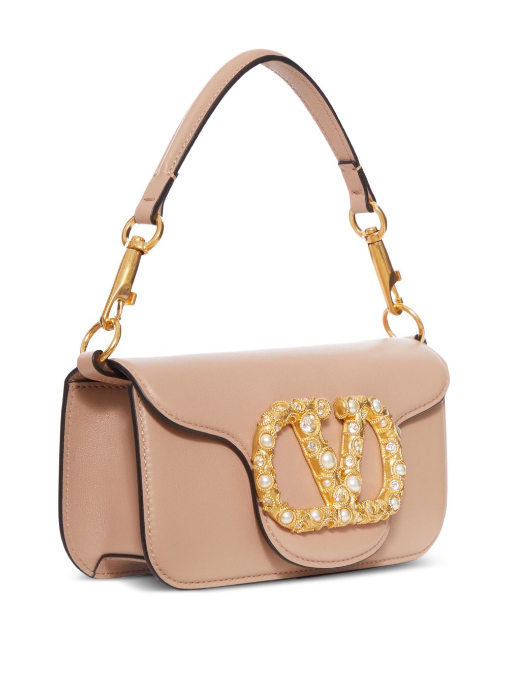 Valentino Garavani Valentino Garavani Locò small leather shoulder bag