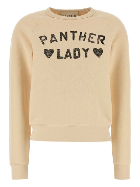 Valentino Valentino Panther lady sweatshirt