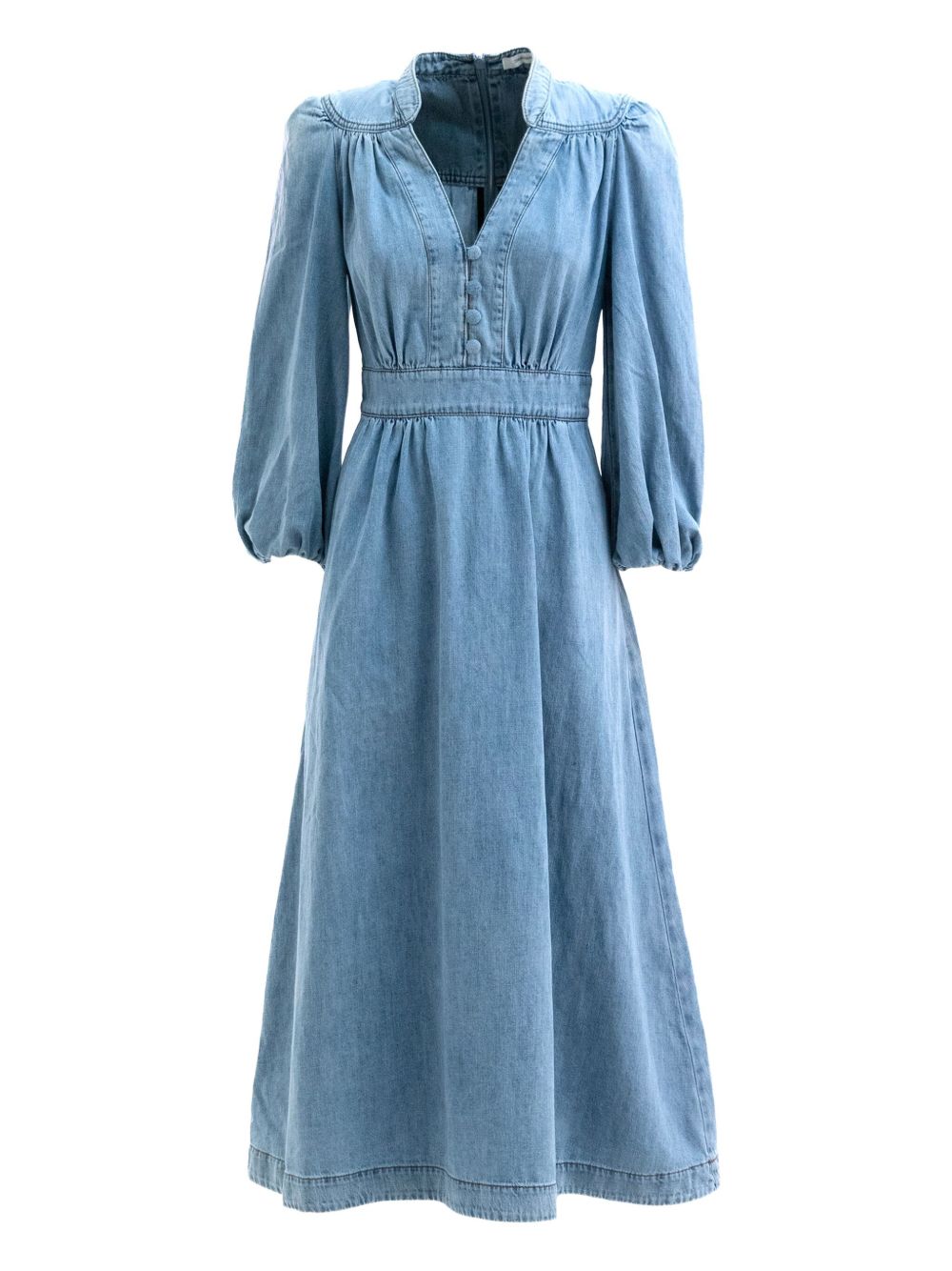 Zimmermann Zimmermann Lucky Denim Midi Dress