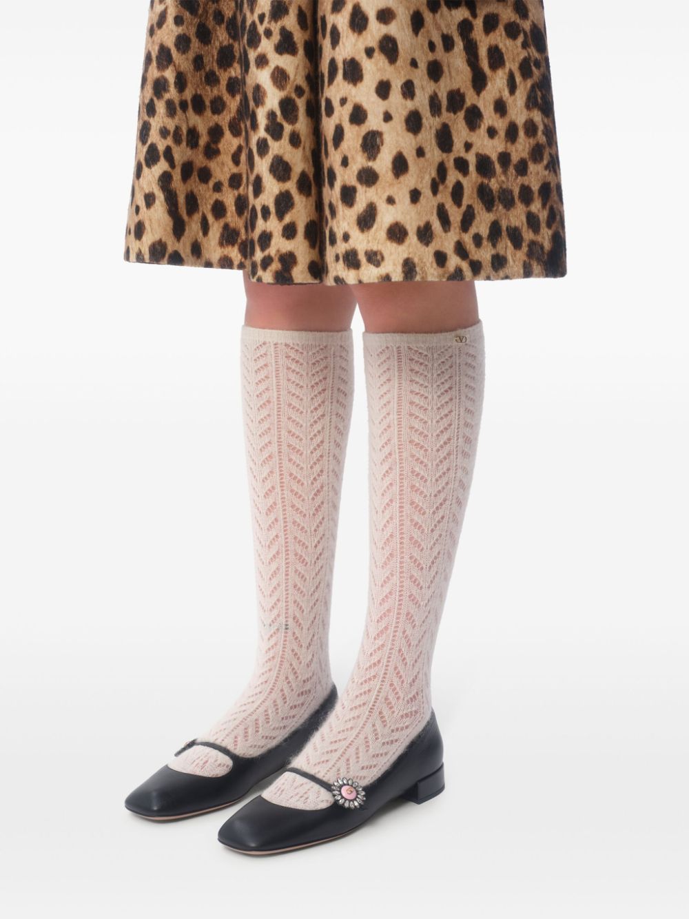 Valentino Garavani Valentino Garavani 20mm Preshoes Mary-Jane ballet flats