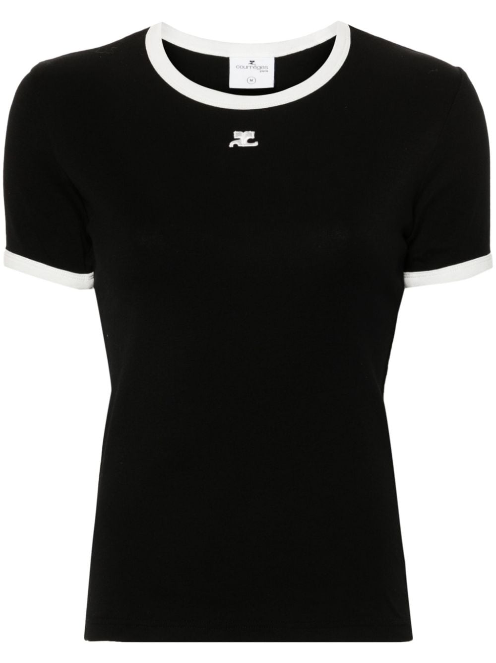 Courreges Pre COURREGES PRE T-shirts and Polos Black