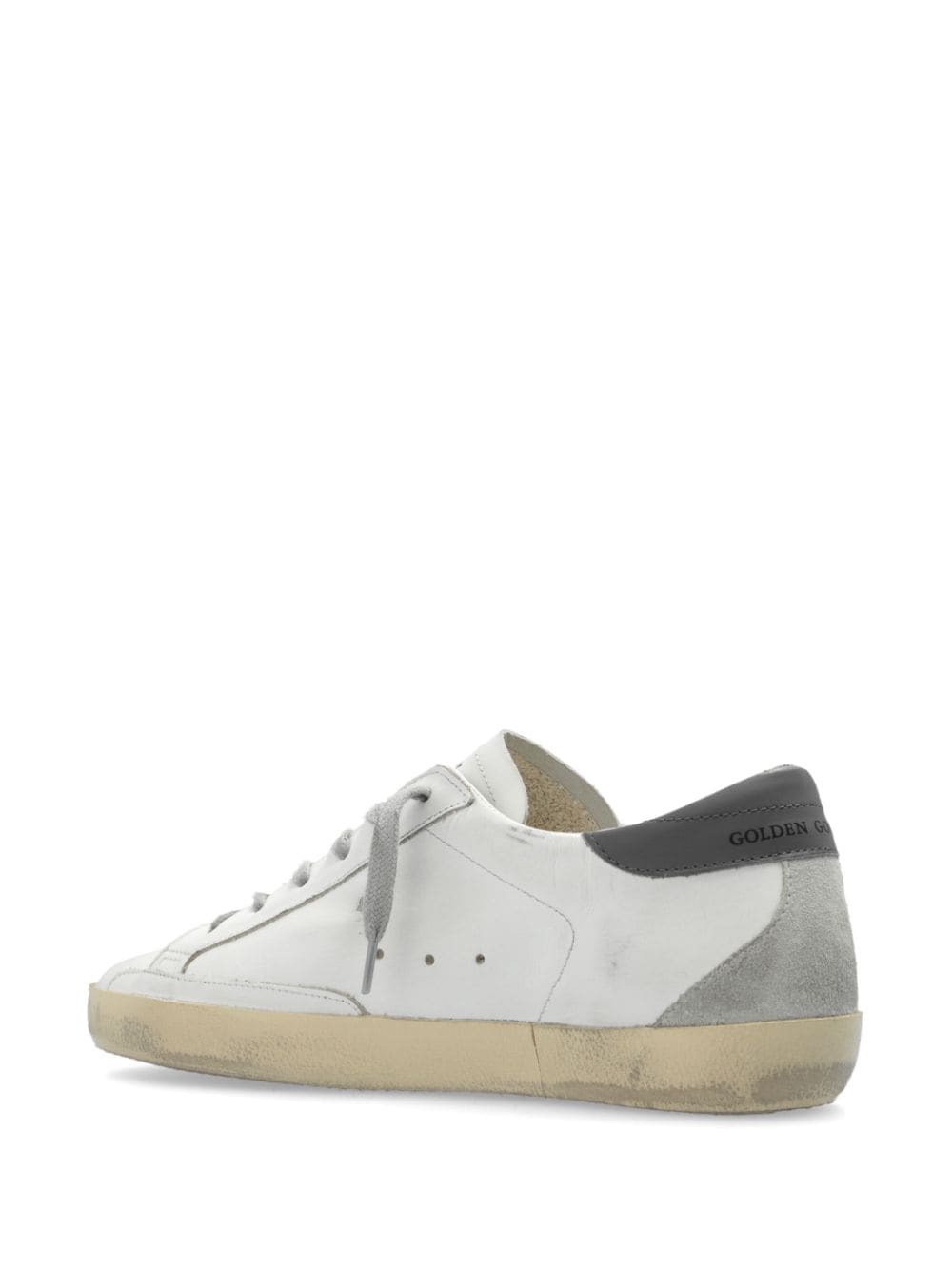 Golden Goose Golden Goose Super-star distressed leather sneakers