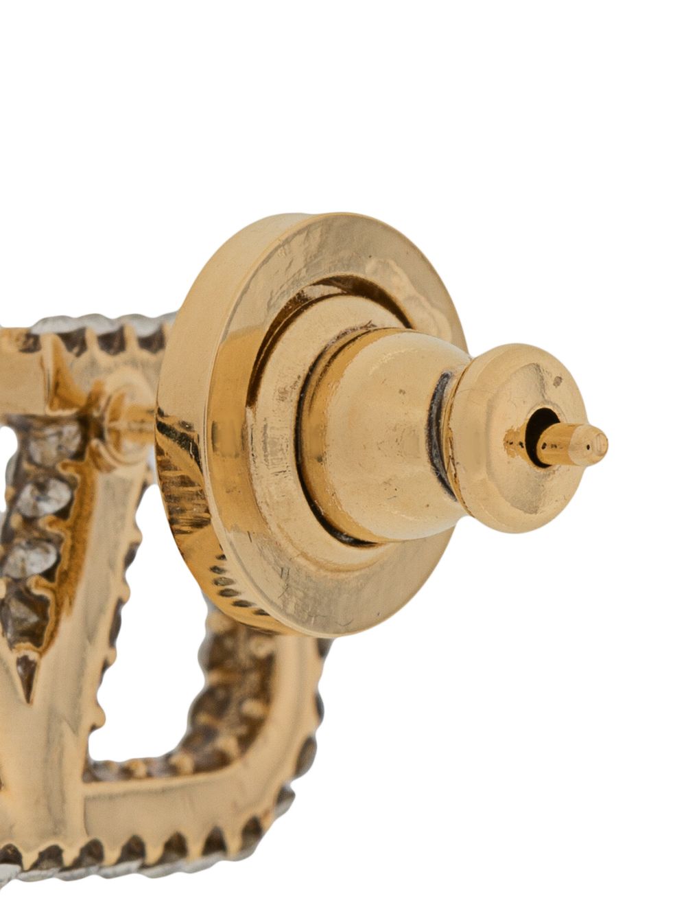 Valentino Garavani Valentino Garavani VLogo Signature crystal-embellished earrings