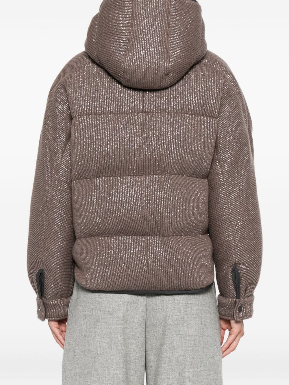 Brunello Cucinelli Brunello Cucinelli Quilted lurex jacket