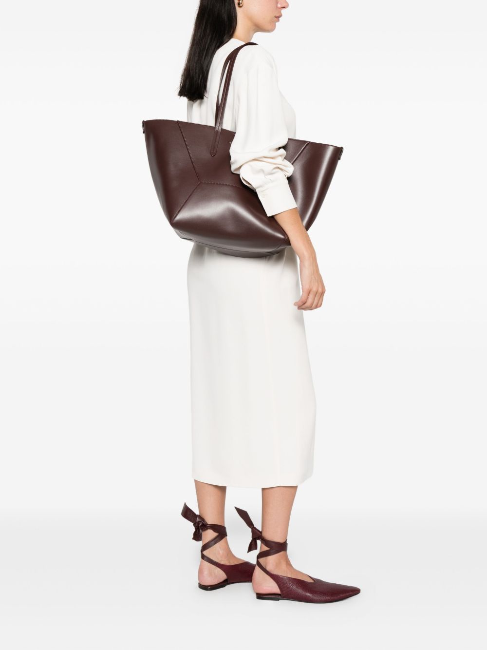 Brunello Cucinelli Brunello Cucinelli BC Duo leather tote bag