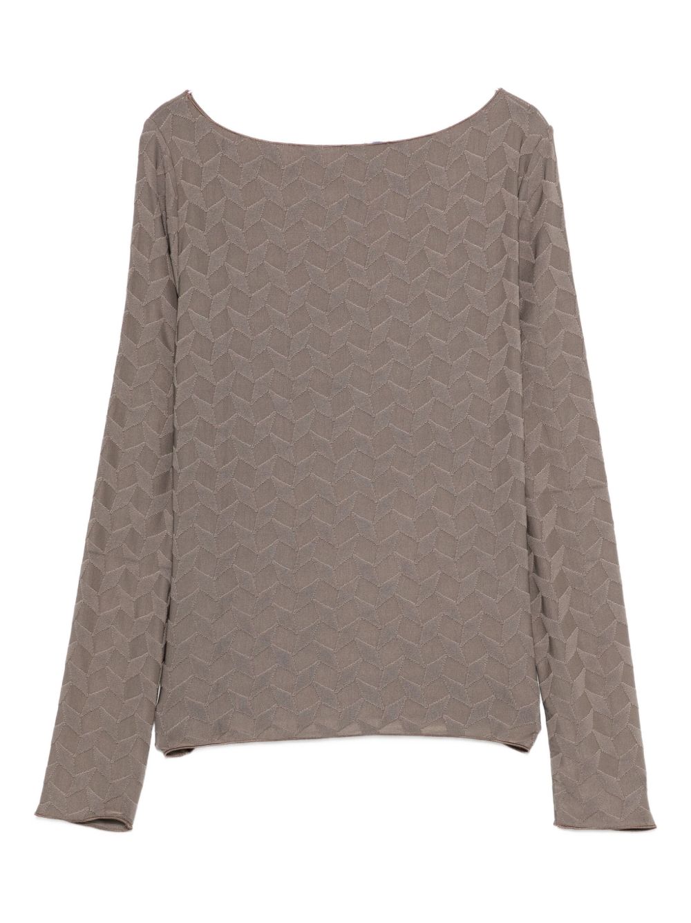 Emporio Armani Emporio Armani Blouse with geometric pattern