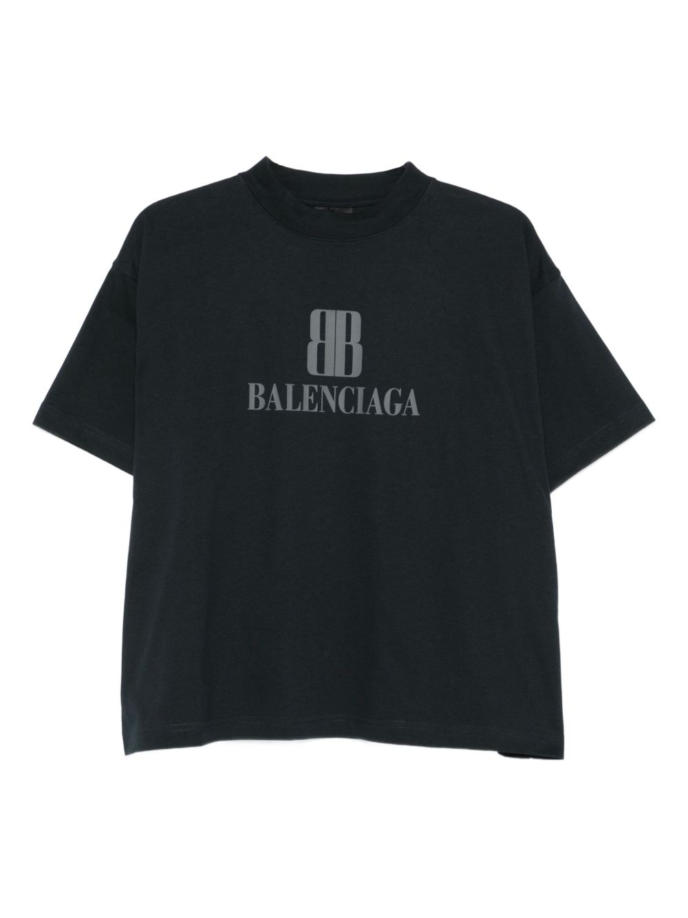 Balenciaga Balenciaga Nano Bb Cropped T-Shirt