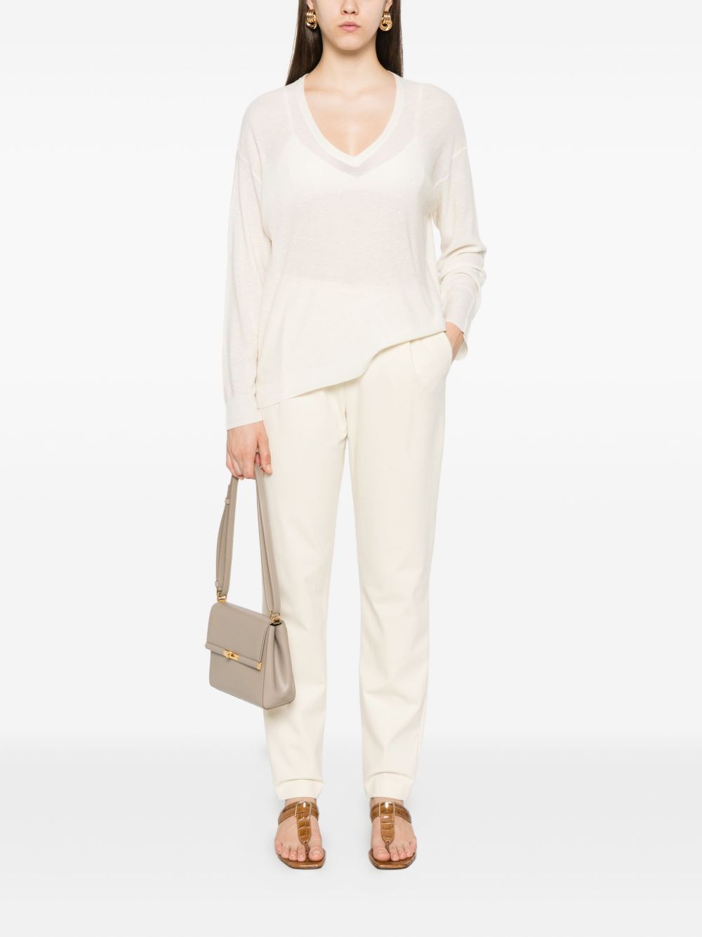 Fabiana Filippi Fabiana Filippi Sweaters White