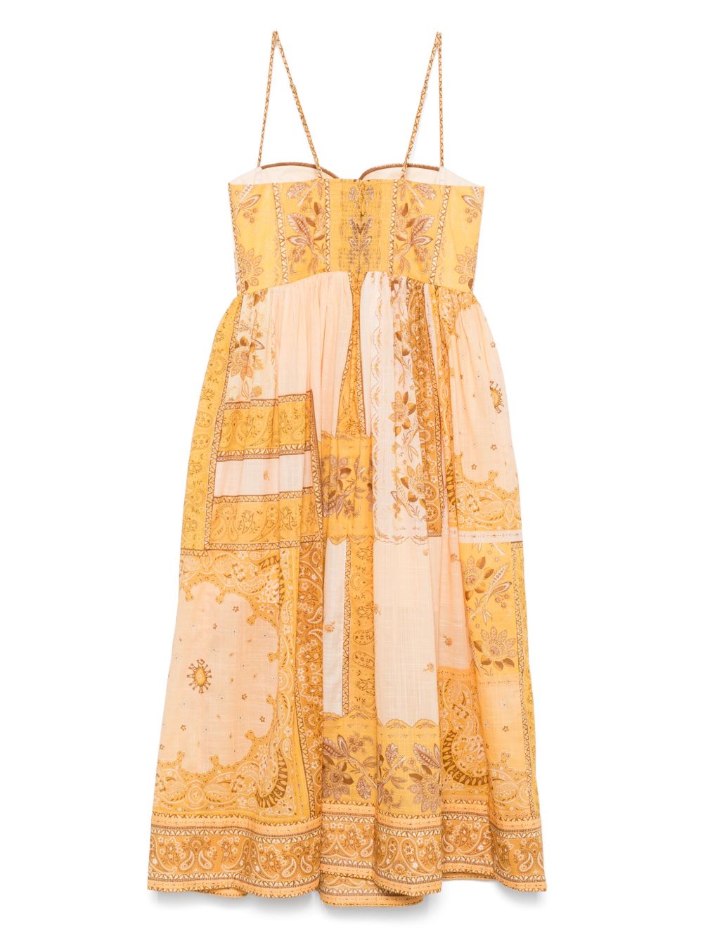 Zimmermann Zimmermann Lucky Corset Midi Dress