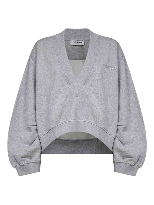 The Attico The Attico Sweaters Light Grey