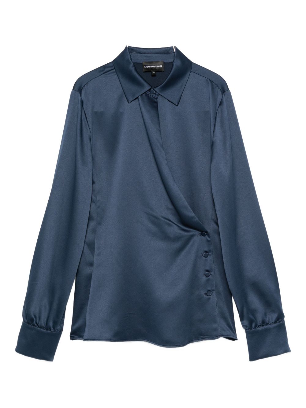 Emporio Armani Emporio Armani Satin wrap blouse