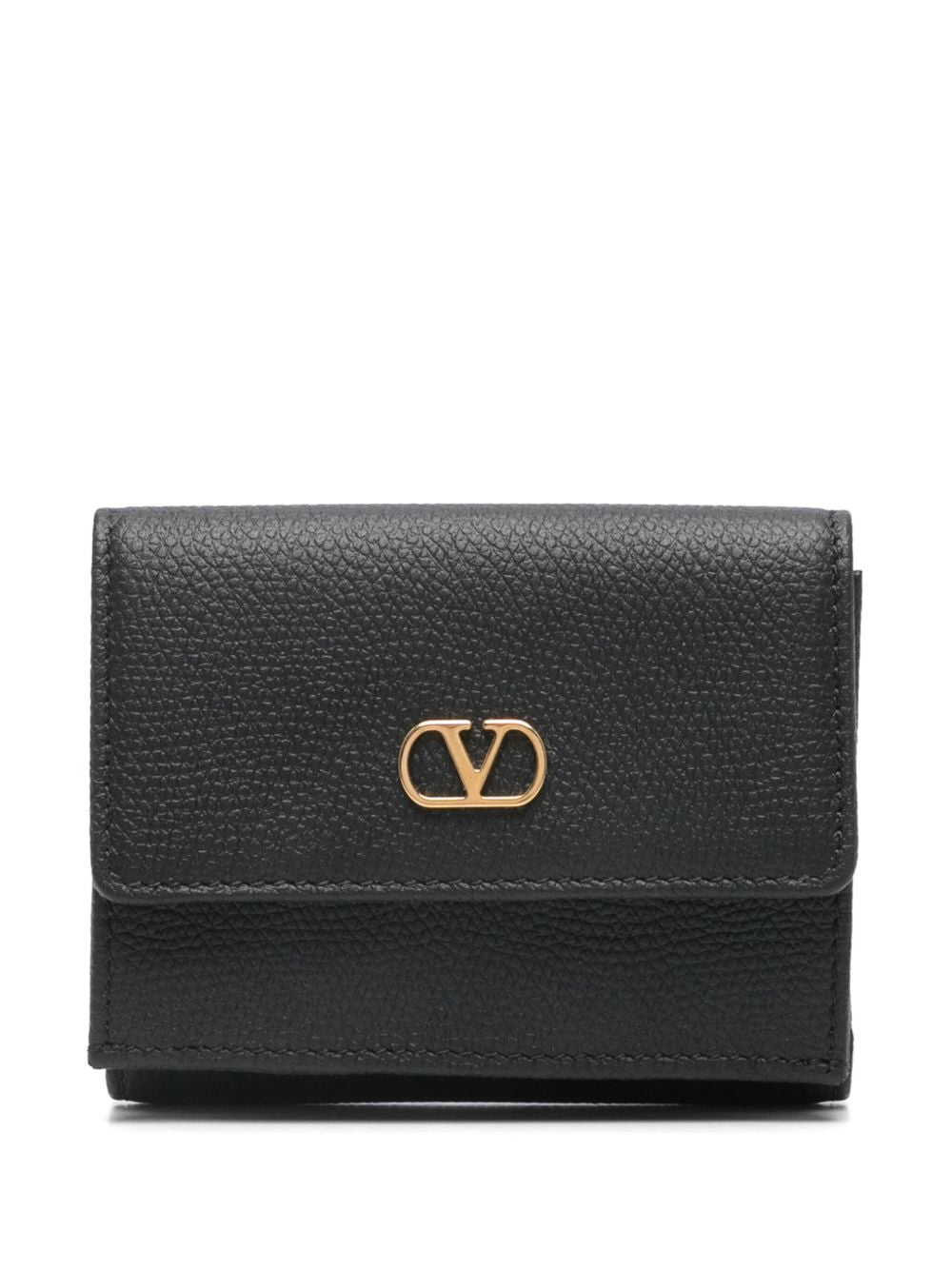Valentino Garavani Valentino Garavani Vlogo leather wallet