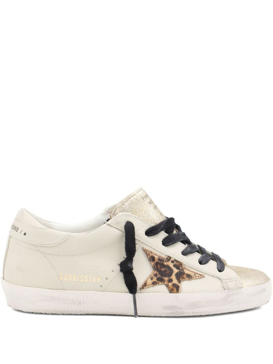Golden Goose Golden Goose Super-Star glittered sneakers