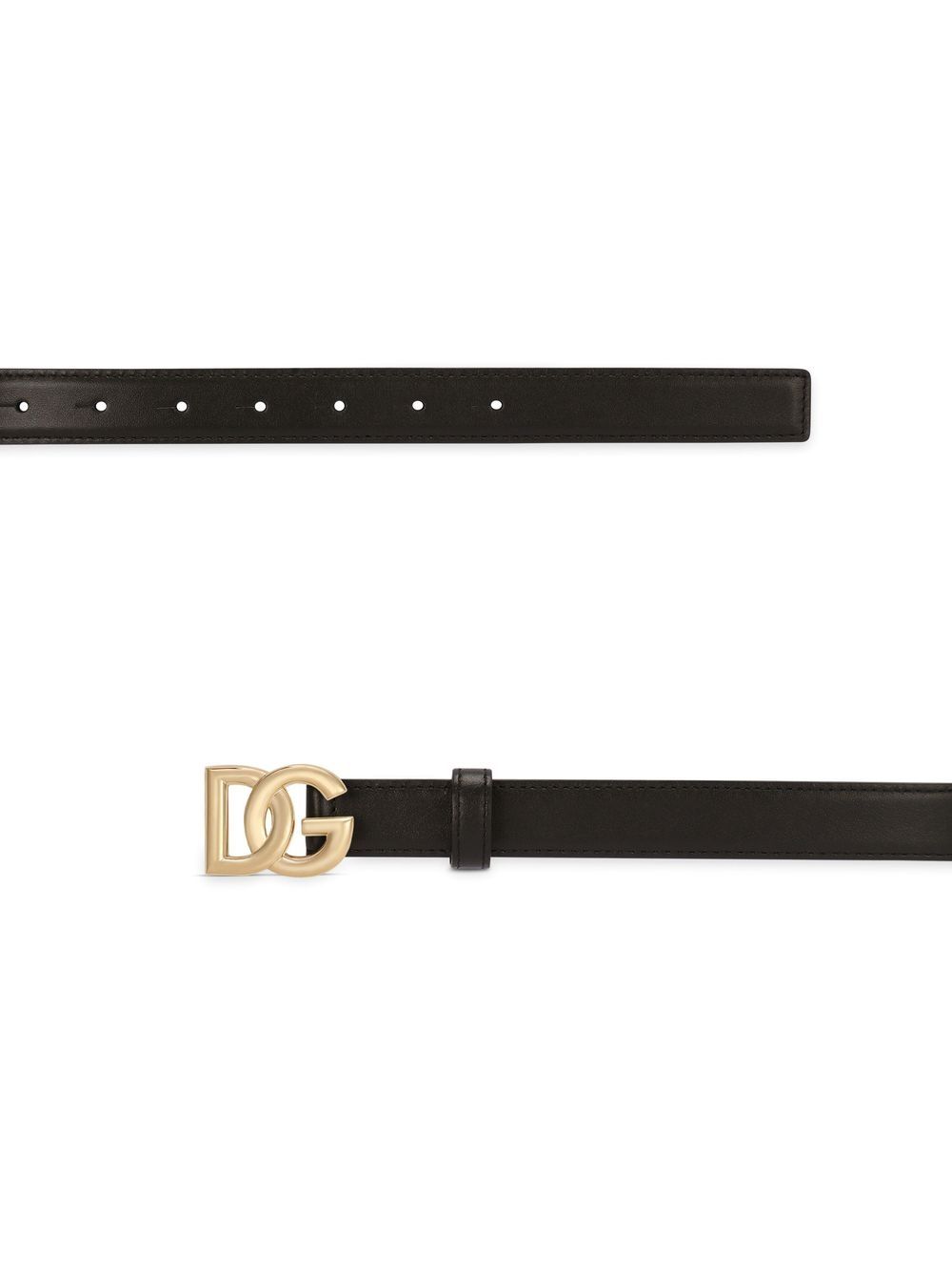 Dolce & Gabbana Dolce & Gabbana DG Logo leather belt
