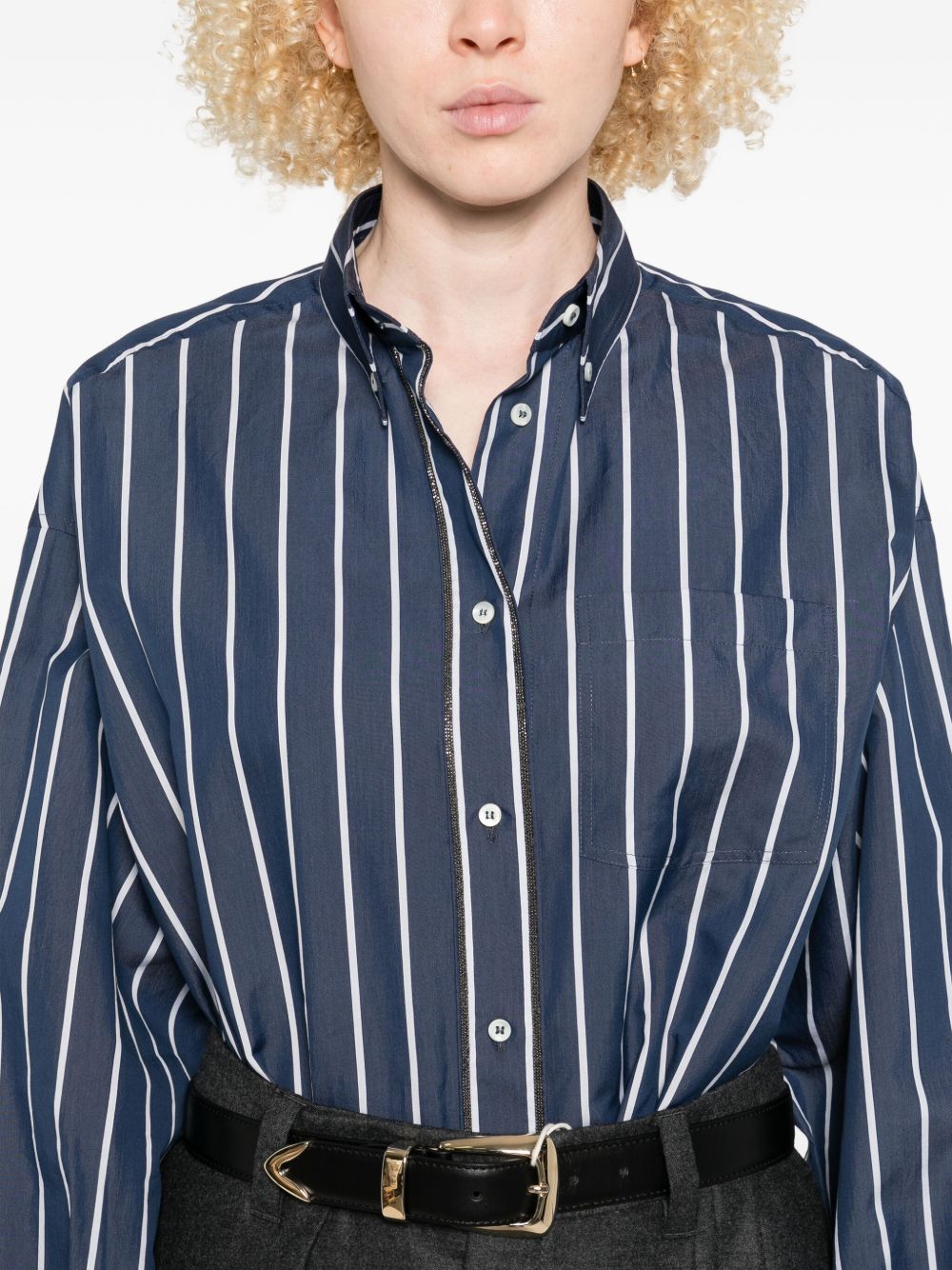 Brunello Cucinelli Brunello Cucinelli Striped button-down shirt