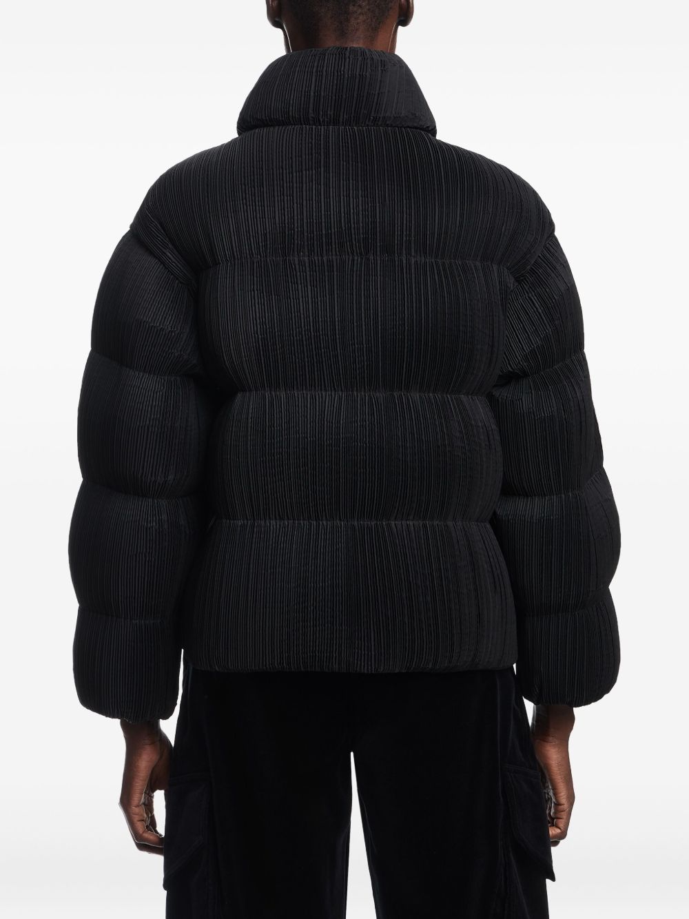 Emporio Armani Emporio Armani Jacket in pleated techno fabric
