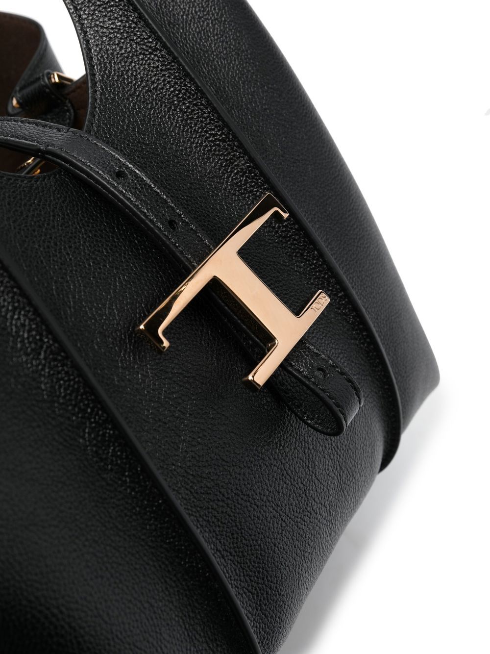 Tod'S Tod's T Timeless Mini Leather Shopping Bag