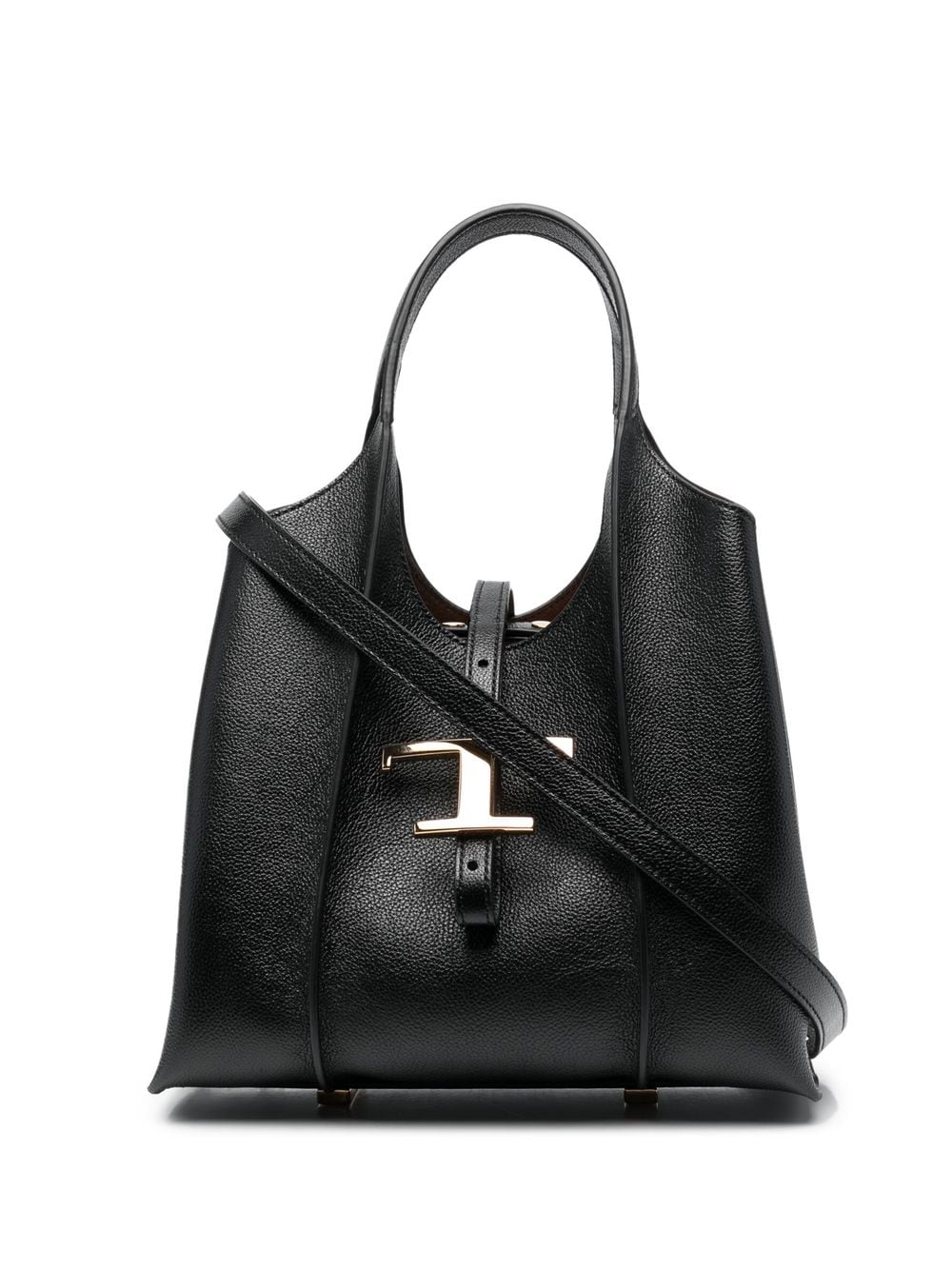 Tod'S Tod's T Timeless Mini Leather Shopping Bag