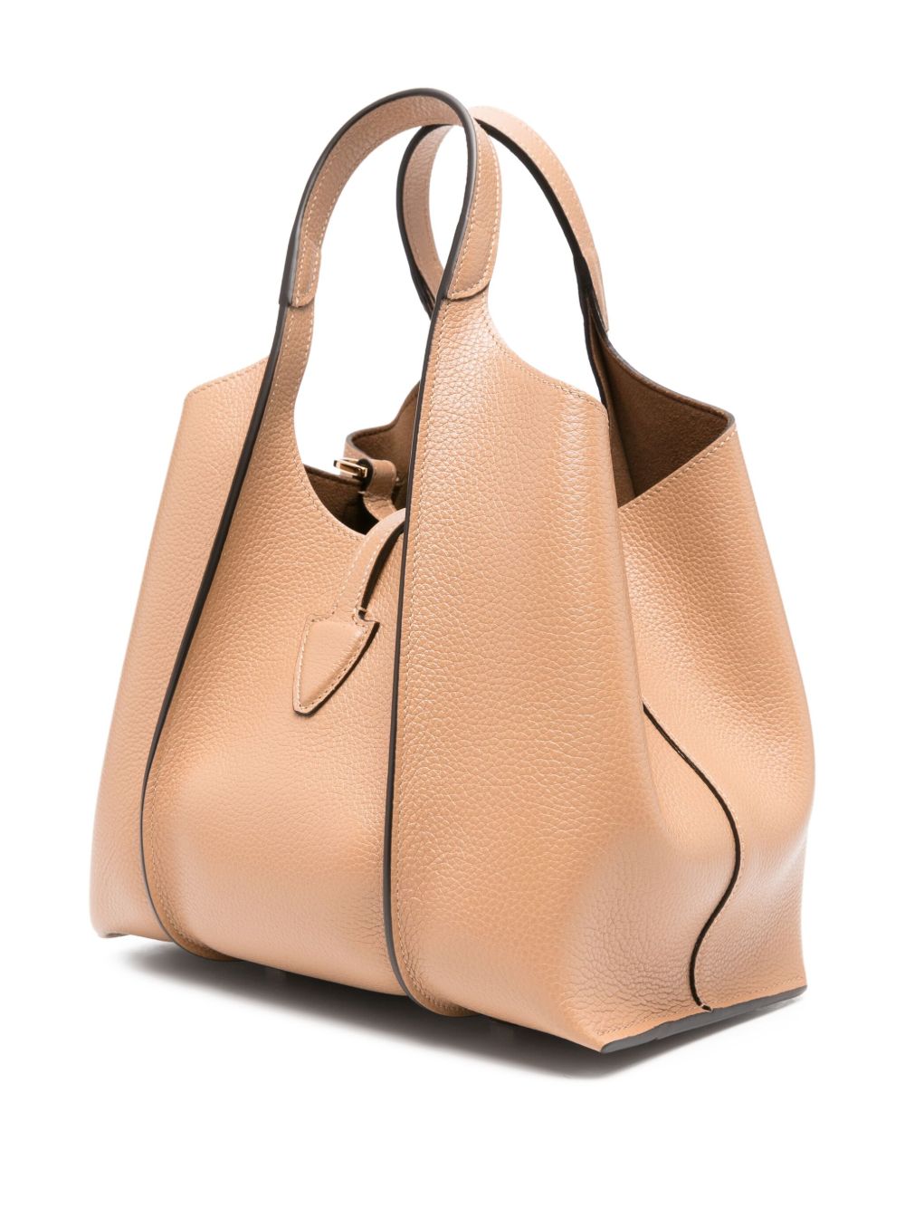 Tod'S Tod's T Timeless Mini Leather Shopping Bag
