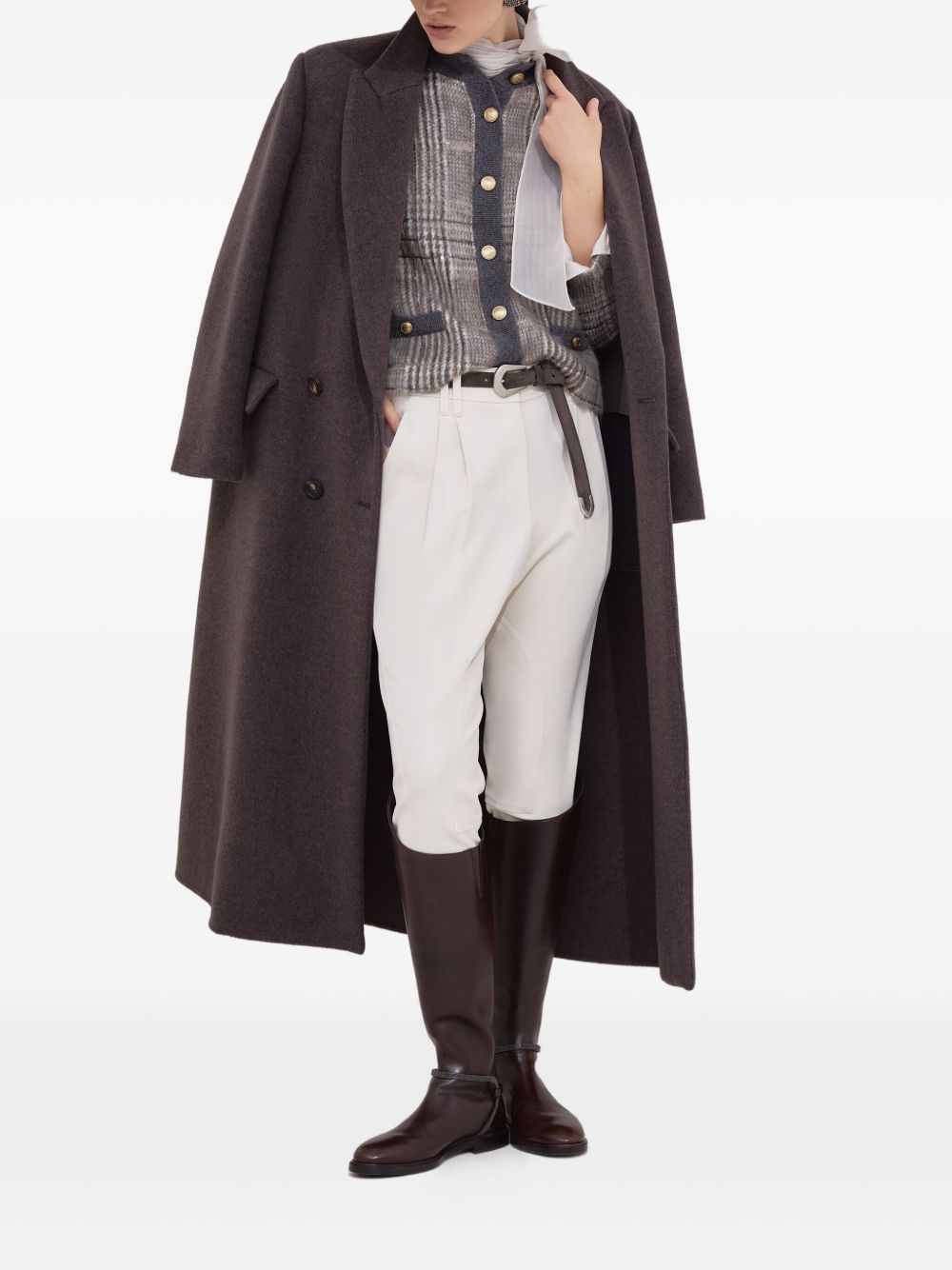 Brunello Cucinelli Brunello Cucinelli Pussybow silk blouse