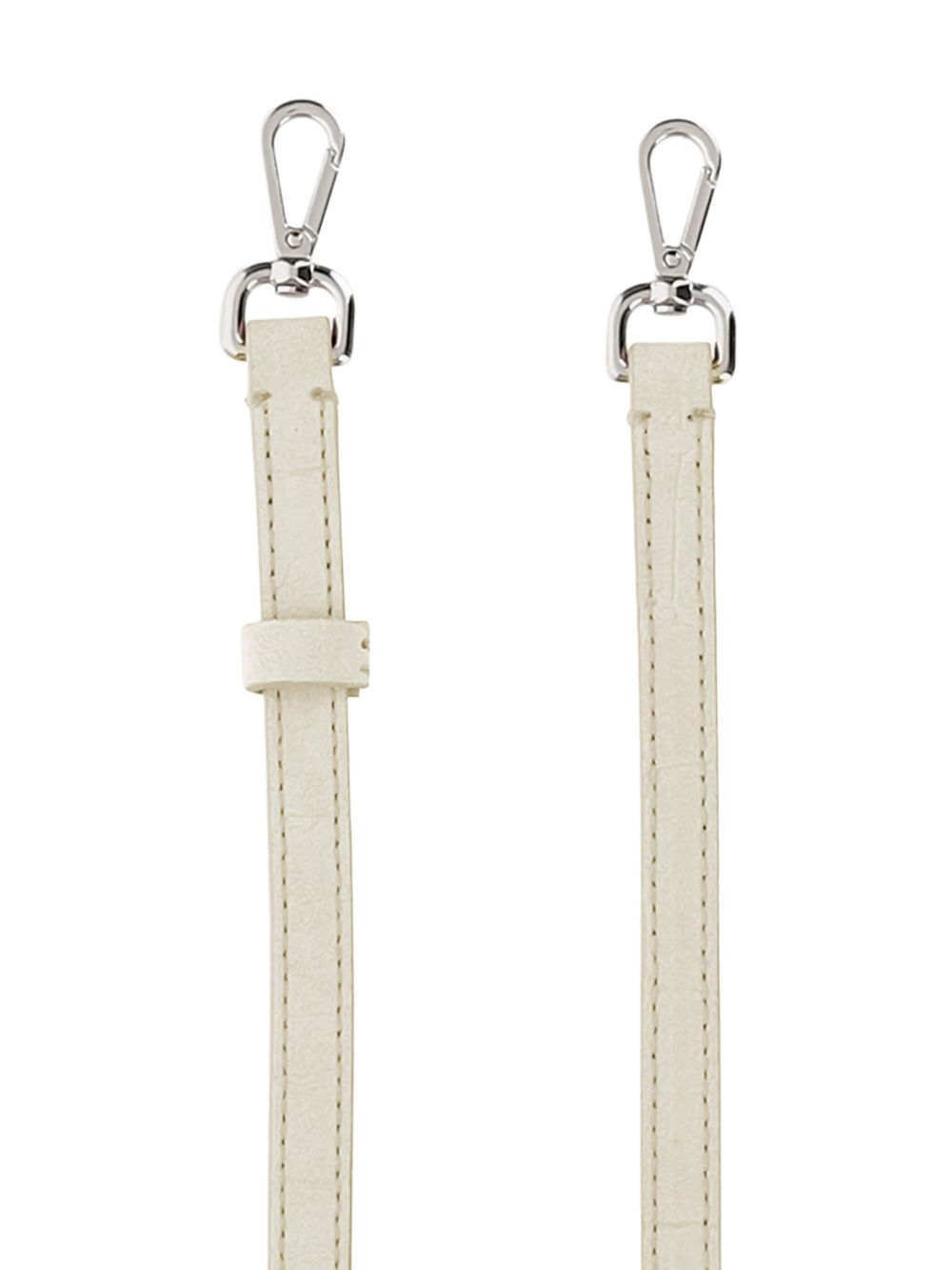 JACQUEMUS JACQUEMUS The Small Turismo crocodile-effect knotted shoulder bag