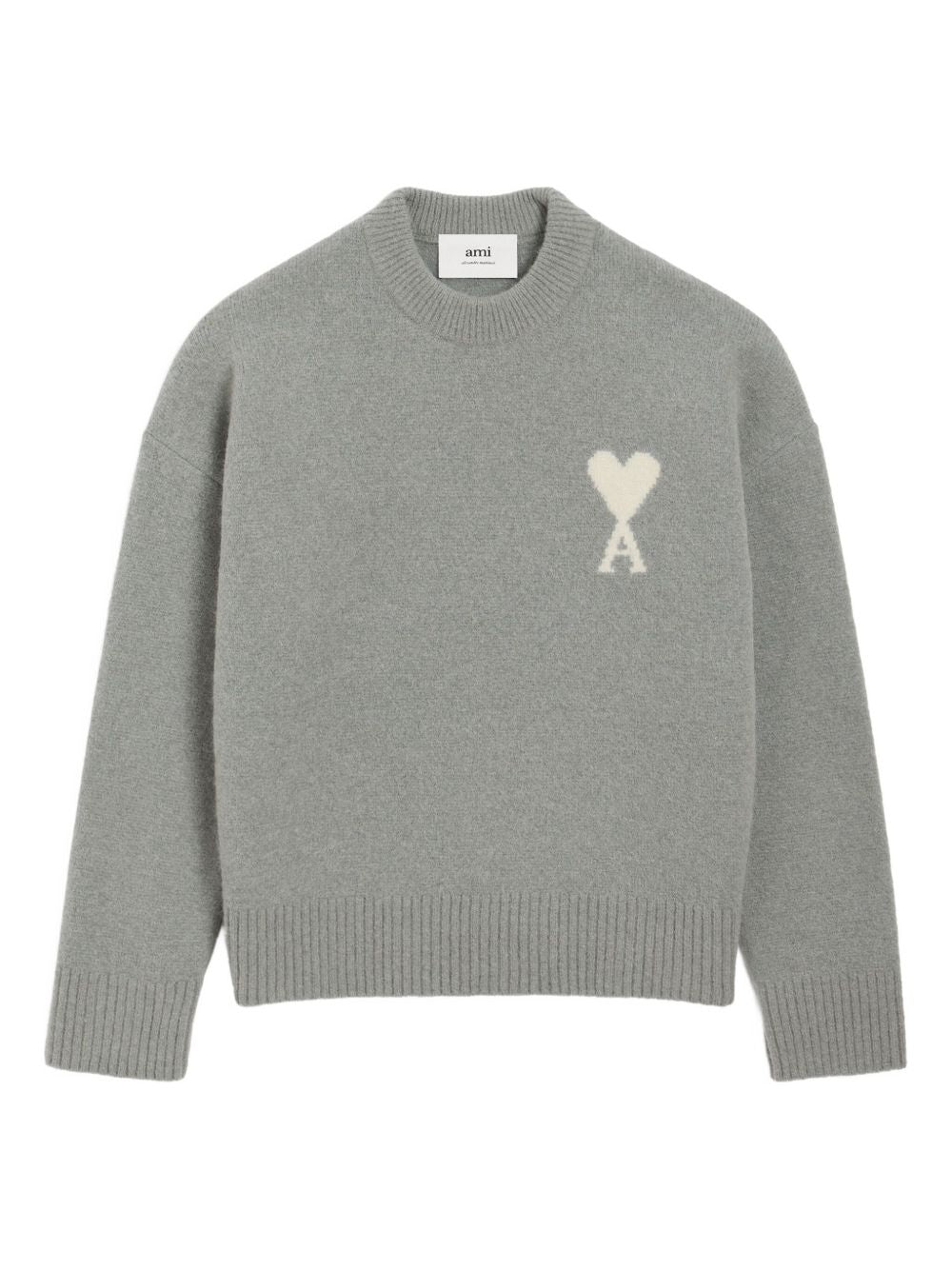 Ami Paris Ami Paris Sweaters Grey