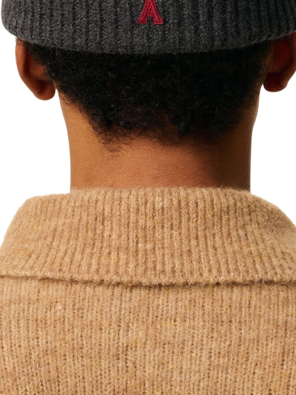 Ami Paris Ami Paris Ami De Coeur wool beanie