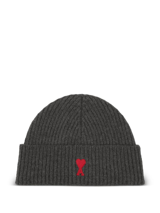 Ami Paris Ami Paris Ami De Coeur wool beanie