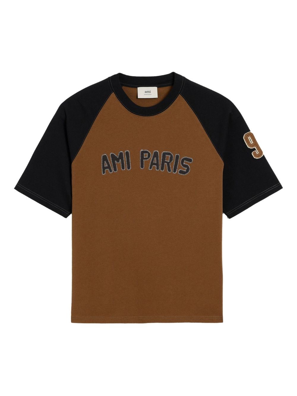 Ami Paris Ami Paris T-shirts and Polos Brown