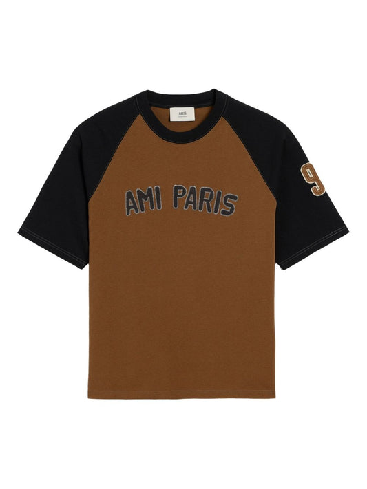 Ami Paris Ami Paris T-shirts and Polos Brown