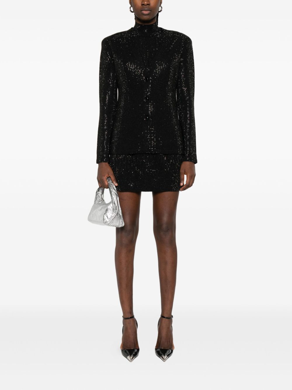 Emporio Armani Emporio Armani Embellished button jacket