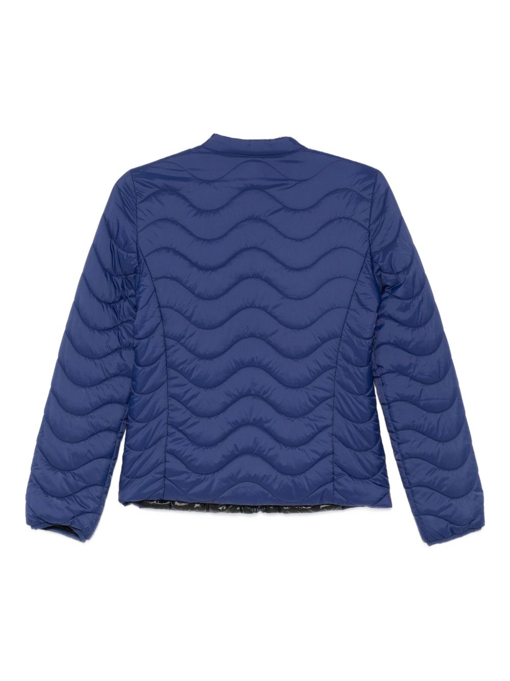 Emporio Armani Emporio Armani Wave-quilted jacket