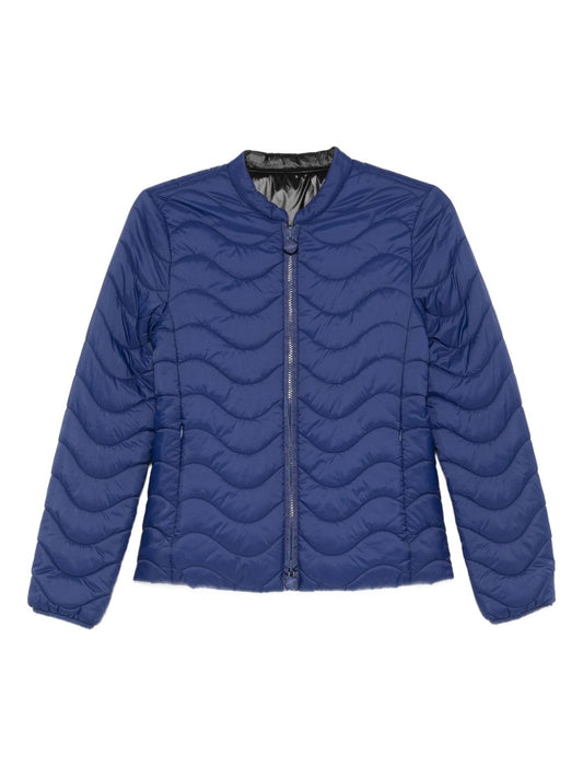 Emporio Armani Emporio Armani Wave-quilted jacket