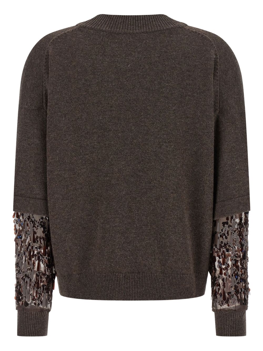Brunello Cucinelli Brunello Cucinelli Sequin-embellished cashmere sweater
