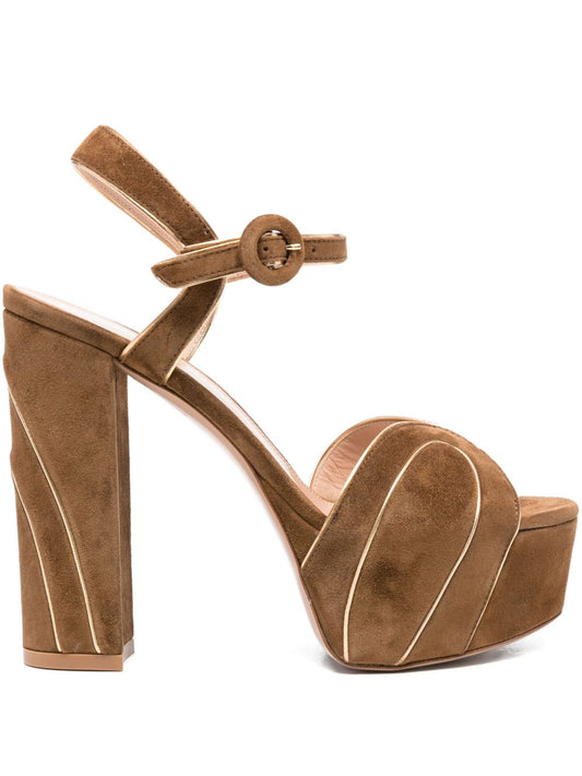 Gianvito Rossi Gianvito Rossi Sandals Leather Brown