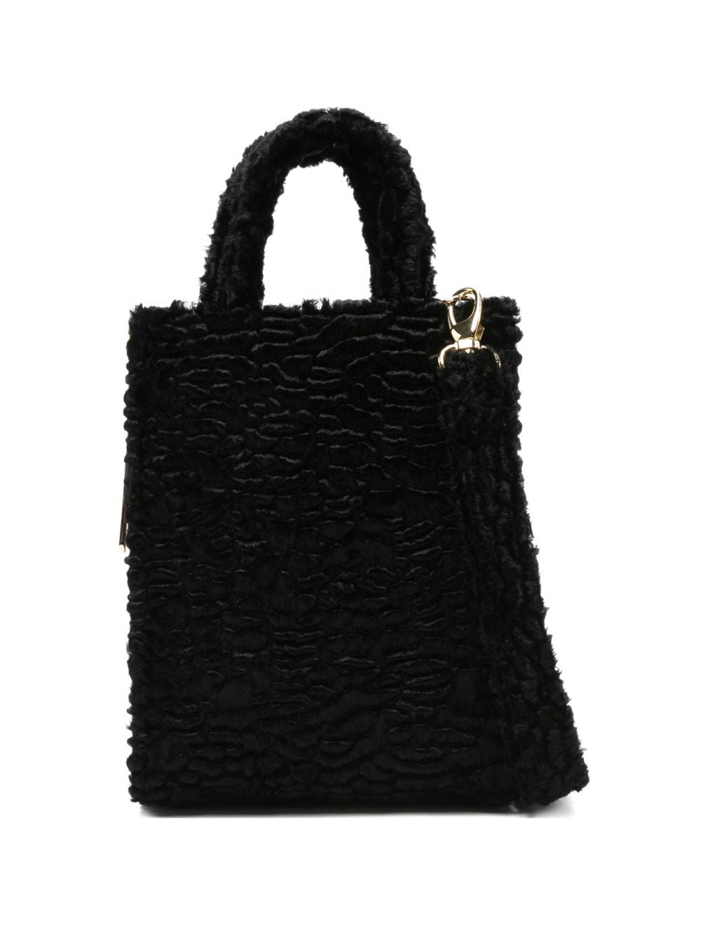 La Milanesa La Milanesa Faux-fur double-handle tote bag