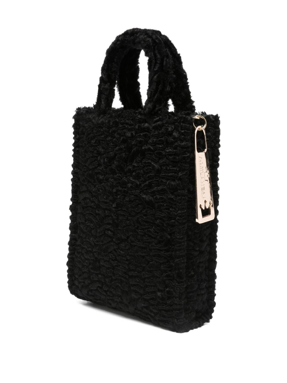 La Milanesa La Milanesa Faux-fur double-handle tote bag