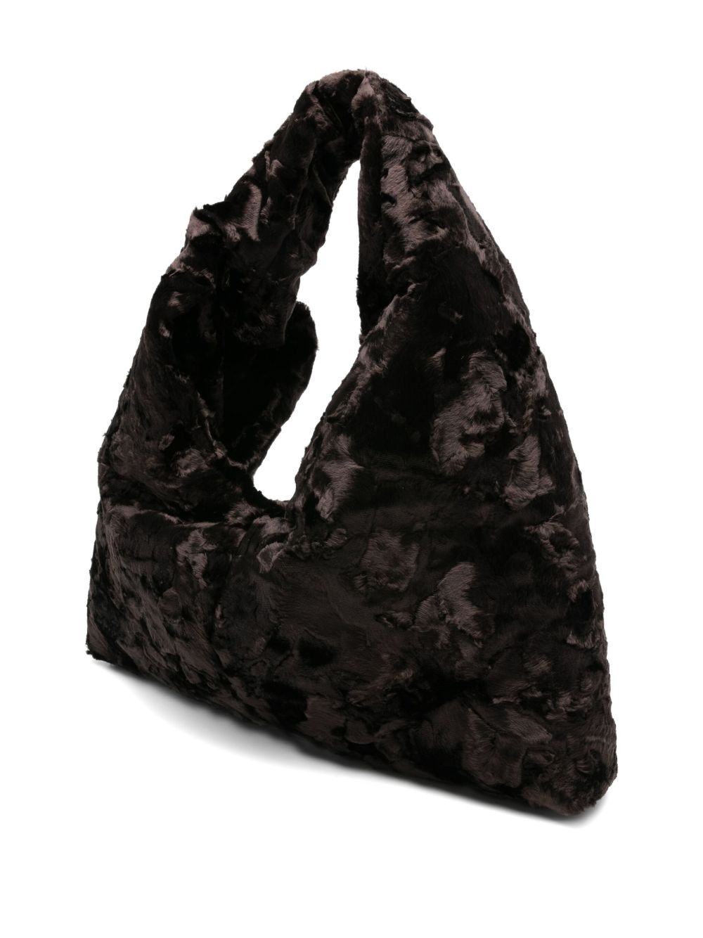 La Milanesa La Milanesa Crushed-texture tote bag