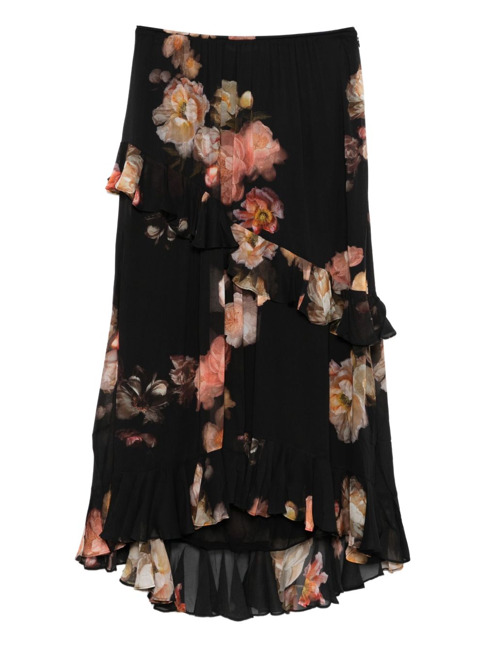 Zimmermann Zimmermann Floral-print ruffled skirt