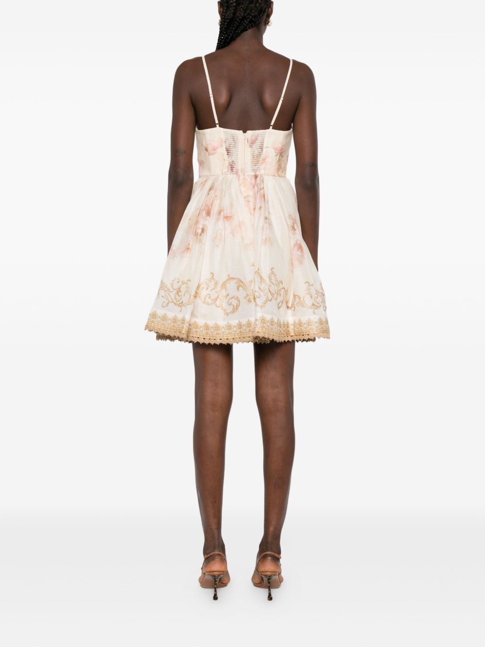 Zimmermann Zimmermann Hypnotic trimmed mini dress